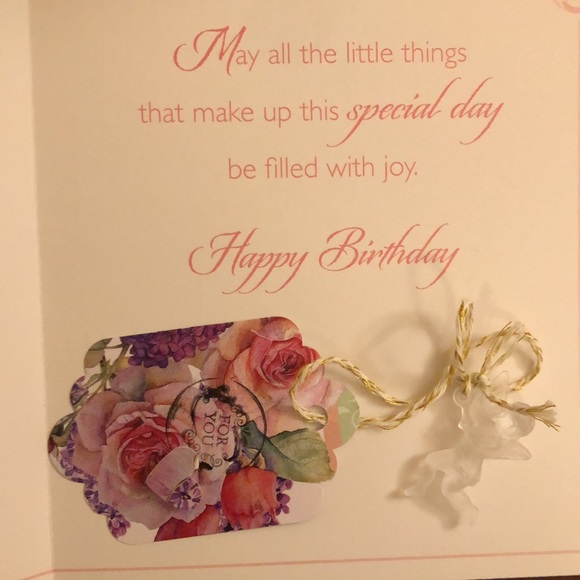 Birthday Greeting Card Too include a handcrafted gift 🎁 tag & envelope - Picture 3 of 11